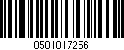 Código de barras (EAN, GTIN, SKU, ISBN): '8501017256'