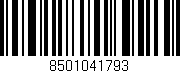 Código de barras (EAN, GTIN, SKU, ISBN): '8501041793'