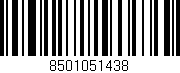 Código de barras (EAN, GTIN, SKU, ISBN): '8501051438'