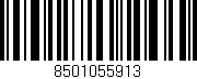 Código de barras (EAN, GTIN, SKU, ISBN): '8501055913'