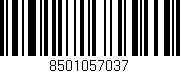 Código de barras (EAN, GTIN, SKU, ISBN): '8501057037'