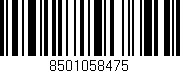 Código de barras (EAN, GTIN, SKU, ISBN): '8501058475'