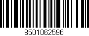Código de barras (EAN, GTIN, SKU, ISBN): '8501062596'