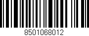 Código de barras (EAN, GTIN, SKU, ISBN): '8501068012'