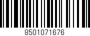 Código de barras (EAN, GTIN, SKU, ISBN): '8501071676'