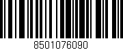 Código de barras (EAN, GTIN, SKU, ISBN): '8501076090'