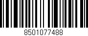 Código de barras (EAN, GTIN, SKU, ISBN): '8501077488'