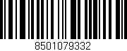 Código de barras (EAN, GTIN, SKU, ISBN): '8501079332'