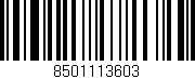 Código de barras (EAN, GTIN, SKU, ISBN): '8501113603'