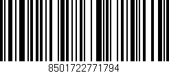 Código de barras (EAN, GTIN, SKU, ISBN): '8501722771794'