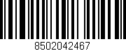 Código de barras (EAN, GTIN, SKU, ISBN): '8502042467'