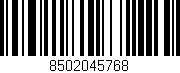 Código de barras (EAN, GTIN, SKU, ISBN): '8502045768'