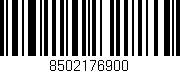 Código de barras (EAN, GTIN, SKU, ISBN): '8502176900'