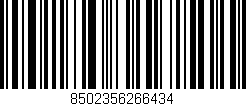 Código de barras (EAN, GTIN, SKU, ISBN): '8502356266434'