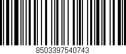Código de barras (EAN, GTIN, SKU, ISBN): '8503397540743'