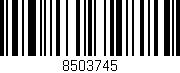 Código de barras (EAN, GTIN, SKU, ISBN): '8503745'
