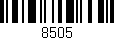 Código de barras (EAN, GTIN, SKU, ISBN): '8505'