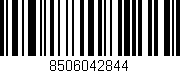 Código de barras (EAN, GTIN, SKU, ISBN): '8506042844'