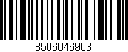 Código de barras (EAN, GTIN, SKU, ISBN): '8506046963'