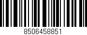 Código de barras (EAN, GTIN, SKU, ISBN): '8506458851'