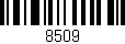 Código de barras (EAN, GTIN, SKU, ISBN): '8509'