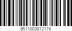 Código de barras (EAN, GTIN, SKU, ISBN): '8511003912174'