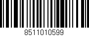 Código de barras (EAN, GTIN, SKU, ISBN): '8511010599'
