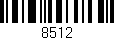 Código de barras (EAN, GTIN, SKU, ISBN): '8512'