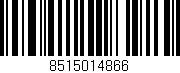 Código de barras (EAN, GTIN, SKU, ISBN): '8515014866'