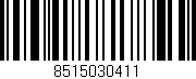 Código de barras (EAN, GTIN, SKU, ISBN): '8515030411'