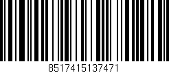 Código de barras (EAN, GTIN, SKU, ISBN): '8517415137471'
