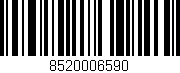 Código de barras (EAN, GTIN, SKU, ISBN): '8520006590'