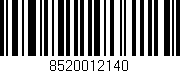 Código de barras (EAN, GTIN, SKU, ISBN): '8520012140'