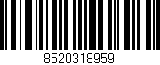 Código de barras (EAN, GTIN, SKU, ISBN): '8520318959'