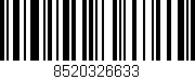Código de barras (EAN, GTIN, SKU, ISBN): '8520326633'
