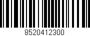 Código de barras (EAN, GTIN, SKU, ISBN): '8520412300'
