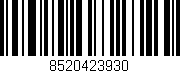 Código de barras (EAN, GTIN, SKU, ISBN): '8520423930'