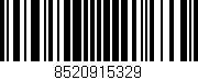 Código de barras (EAN, GTIN, SKU, ISBN): '8520915329'