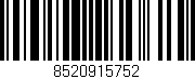 Código de barras (EAN, GTIN, SKU, ISBN): '8520915752'