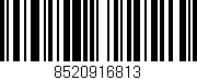 Código de barras (EAN, GTIN, SKU, ISBN): '8520916813'