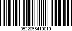 Código de barras (EAN, GTIN, SKU, ISBN): '8522055410013'
