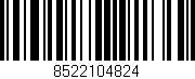 Código de barras (EAN, GTIN, SKU, ISBN): '8522104824'