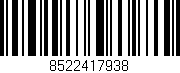 Código de barras (EAN, GTIN, SKU, ISBN): '8522417938'