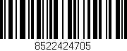 Código de barras (EAN, GTIN, SKU, ISBN): '8522424705'