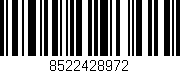 Código de barras (EAN, GTIN, SKU, ISBN): '8522428972'