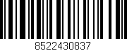 Código de barras (EAN, GTIN, SKU, ISBN): '8522430837'