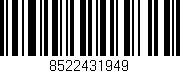 Código de barras (EAN, GTIN, SKU, ISBN): '8522431949'