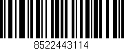 Código de barras (EAN, GTIN, SKU, ISBN): '8522443114'