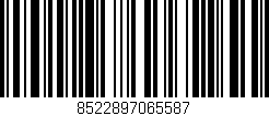 Código de barras (EAN, GTIN, SKU, ISBN): '8522897065587'