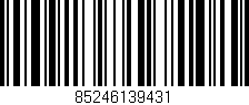 Código de barras (EAN, GTIN, SKU, ISBN): '85246139431'